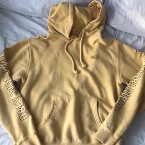 YELLOW Obey Hoodie
